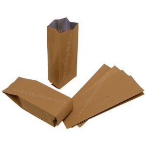 Side Gusset Bags No Zipper With Valve