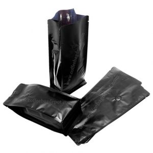 Flat Bottom Pouches No Zipper With Valve