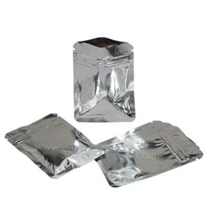 Three Side Seal Pouches With Zipper