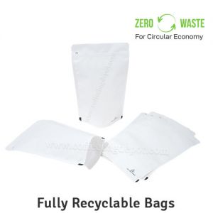 Recyclable Stand Up Pouches Regular Size